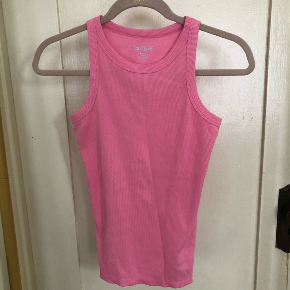 y2k Pink Ribbed Top - Picture 4 of 4